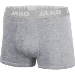 Bokserki Jako Basic -2-pack. Szare bokserki męskie Jako, bez wzorów, z bawełny. Za 131.50 zł.