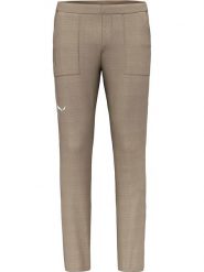 Salewa Spodnie funkcyjne - Regular fit - w kolorze jasnobrązowym rozmiar: XL. Brązowe spodnie materiałowe męskie Salewa, bez wzorów, sportowe. Za 206.42 zł.