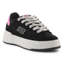 Buty D.Franklin Key Classic DFSH402001-BLAC czarne. Czarne buty sportowe na co dzień damskie bez wzorów, z materiału. Za 435.61 zł.