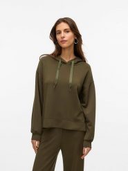 ONLY Sweter w kolorze khaki rozmiar: S. Brązowe swetry klasyczne damskie Only, s, bez kołnierzyka. Za 118.84 zł.