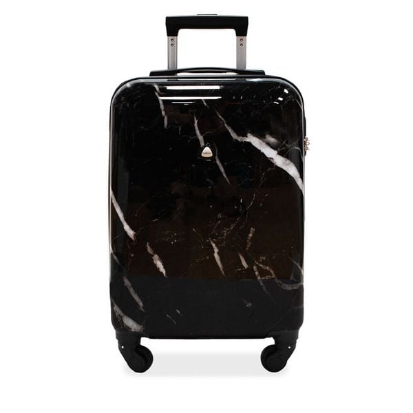 Walizka kabinowa Semi Line. Czarne walizki Semi-line, bez wzorów. Za 299.99 zł.