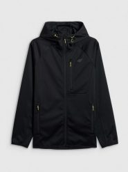 4F Kurtka softshell wiatroodporna membrana 5000 męska - czarna 3XL. Czarne kurtki softshell damskie 4f, m, bez wzorów, z materiału, bez kaptura. Za 299.99 zł.