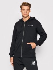 New Balance Bluza MJ03907 Czarny Athletic Fit. Czarne bluzy bez kaptura męskie New Balance, m, z bawełny. Za 139.99 zł.