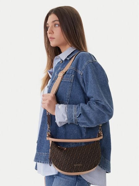 Liu Jo Torebka AA6043 T378A Brązowy. Brązowe torebki klasyczne damskie Liu Jo, bez wzorów, ze skóry, bez dodatków. Za 599.99 zł.