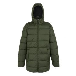Męska Kurtka Ocieplana Lakiver. Zielone kurtki męskie Regatta, m, z aplikacjami, z materiału, z kapturem. Za 341.99 zł.