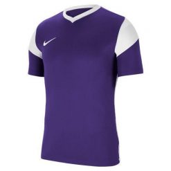 Koszulka piłkarska męska Nike Park Derby Iii. Fioletowe t-shirty sportowe męskie Nike, m, bez ramiączek, do piłki nożnej. Za 162.00 zł.