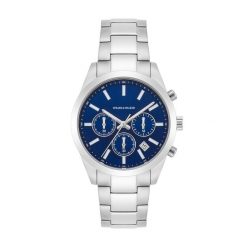 Spears & Walker Zegarek na reke ze stali nierdzewnej w kolorze srebrnym Zegarki 1 ct Męskie. Szare, analogowe zegarki męskie Spears & Walker, srebrne. Za 609.99 zł.