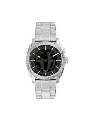 Fossil Zegarek Machine Big Tic FS6155 Srebrny. Szare, analogowe zegarki męskie Fossil, srebrne. Za 979.99 zł.