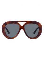 Loewe Męskie okulary przeciwsłoneczne w kolorze jasnobrązowo-szarym rozmiar: 55. Brązowe okulary przeciwsłoneczne męskie loewe, z tworzywa sztucznego. Za 1,078.99 zł.