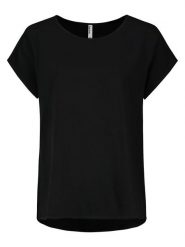 Sublevel Koszulka w kolorze czarnym rozmiar: S. Czarne bluzki damskie Sublevel, s, bez wzorów, bez kołnierzyka, bez ramiączek. Za 61.02 zł.