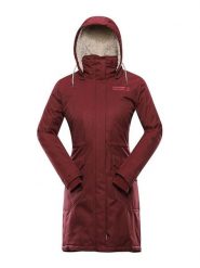 Alpine Pro Parka "Adona" w kolorze bordowym rozmiar: M. Czerwone parki damskie Alpine Pro, m, bez wzorów. Za 431.45 zł.