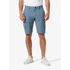 Spodenki męskie Helly Hansen HH QD Cargo Shorts 11. Niebieskie szorty męskie Helly Hansen, bez kołnierzyka. Za 240.99 zł.