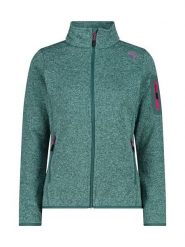 Cmp Kurtka polarowa w kolorze zielonym rozmiar: 40. Zielone kurtki damskie CMP, bez wzorów, z materiału, bez kaptura. Za 152.62 zł.