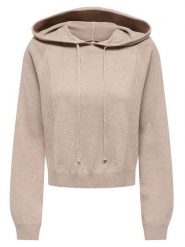 ONLY Bluza w kolorze beżowym rozmiar: L. Brązowe bluzy z kapturem damskie Only, l. Za 114.95 zł.