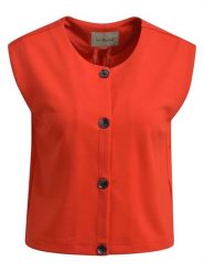 Smith & Soul Bluzka w kolorze czerwonym rozmiar: XS. Czerwone bluzki damskie Smith & Soul, xs, bez wzorów, bez kołnierzyka, bez ramiączek. Za 126.99 zł.