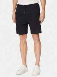 JOOP! Szorty materiałowe Juanito 30104273 Granatowy Regular Fit. Niebieskie szorty męskie Joop!, z bawełny, bez kołnierzyka. Za 479.99 zł.