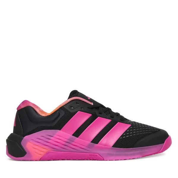 Buty na siłownię adidas. Czarne buty sportowe na co dzień damskie Adidas, bez wzorów, na fitness i siłownię. Za 569.99 zł.