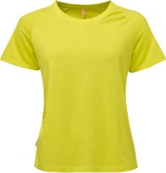 T-shirt damski Loap Blueva Green. Zielone t-shirty damskie Scarpa, m, bez wzorów, z bawełny, bez kołnierzyka. Za 120.99 zł.