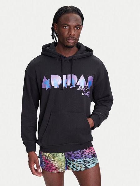 Adidas Bluza Jeremy Scott Pride JW1615 Czarny Oversize. Czarne bluzy bez kaptura męskie Adidas, m, z bawełny. Za 279.99 zł.