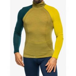 Bluza termoaktywna męska Ortovox 120 Competition Light Hoody. Zielone bluzy bez kaptura męskie ORTOVOX, m. Za 377.99 zł.