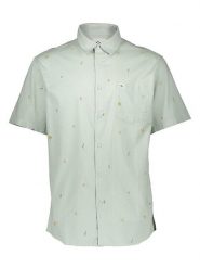 Quiksilver Koszula w kolorze zielonym rozmiar: XXL. Zielone koszule męskie Quiksilver, xxl, bez wzorów, bez kołnierzyka, bez ramiączek. Za 100.99 zł.