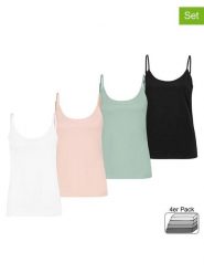 Sublevel Topy (4 szt.) w różnych kolorach rozmiar: XL. Białe topy damskie Sublevel, xl, bez wzorów, bez kołnierzyka. Za 82.99 zł.