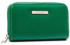 Portfel damski 4U Cavaldi ABT-04-BL zielony. Zielone portfele damskie 4U Cavaldi, bez wzorów, ze skóry ekologicznej. Za 16.14 zł.