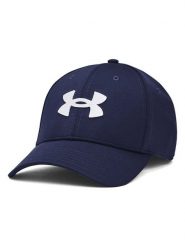 Under Armour Czapka "Blitzing" w kolorze granatowym rozmiar: M/L. Niebieskie czapki męskie Under Armour, bez wzorów, z materiału, sportowe. Za 83.42 zł.