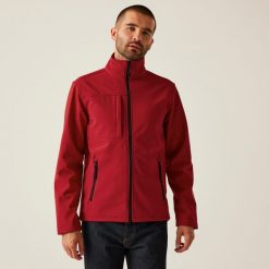 Softshell roboczy męski Octagon. Czerwone kurtki softshell damskie Regatta, m, bez wzorów, z softshellu, bez kaptura. W wyprzedaży za 219.99 zł.
