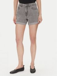 Vero Moda Szorty jeansowe Zuri 10279493 Szary Regular Fit. Szare szorty damskie Vero Moda, bez wzorów, z bawełny. Za 89.99 zł.