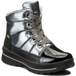 Śniegowce CAPRICE - 9-26202-29 Blk/Silv Multi 025. Szare śniegowce damskie Caprice, z materiału. W wyprzedaży za 259.00 zł.