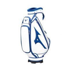 Torba golfowa Mizuno Tour Staff Mid 22 Niebieski. Białe torebki klasyczne damskie Mizuno, bez wzorów, bez dodatków. Za 1,916.95 zł.