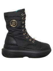 Liu Jo Botki w kolorze czarnym rozmiar: 40. Czarne botki damskie Liu Jo, bez obcasa, bez zapięcia. Za 546.95 zł.