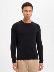 Drykorn Męski sweter z dzianiny z wełną - Irmino Mężczyźni Bawełna czarny jednolity, S. Czarne swetry męskie Drykorn, m, bez wzorów, z bawełny, bez kołnierzyka. Za 499.95 zł.