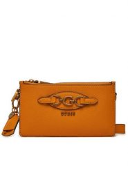 Guess Torebka HWBB94 94120 Pomarańczowy. Brązowe listonoszki damskie Guess, z aplikacjami, ze skóry, bez dodatków. Za 369.99 zł.