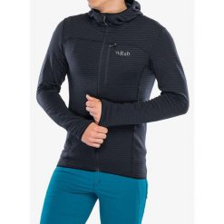 Bluza z kapturem męska Rab Ascendor Light Hoody. Niebieskie bluzy z kapturem męskie RAB, na zimę, m. Za 314.99 zł.