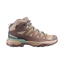 Obuwie Turystyka piesza Kobiety X ULTRA 360 LEATHER MID GORE-TEX. Brązowe obuwie trekkingowe damskie Salomon. Za 699.00 zł.
