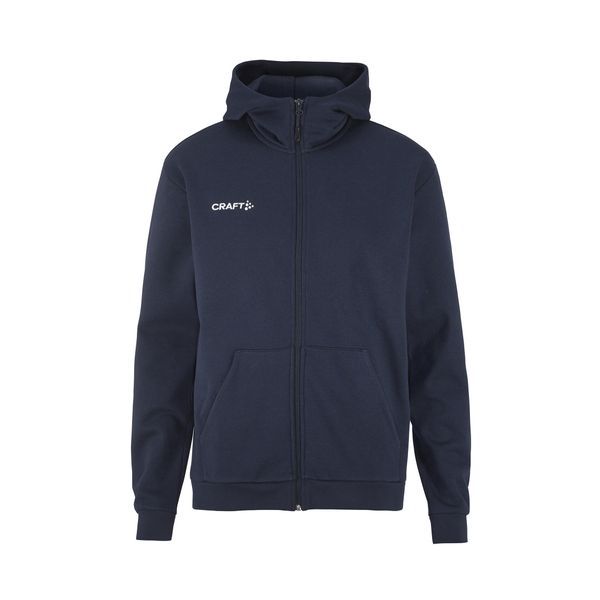 Bluza z kapturem Craft Community 2.0. Niebieskie bluzy sportowe męskie Craft, l, z materiału. Za 292.85 zł.