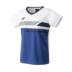 Damska koszulka polo Yonex YW0029EX Team. Białe bluzki sportowe damskie YONEX, s, bez wzorów, bez ramiączek. Za 174.00 zł.