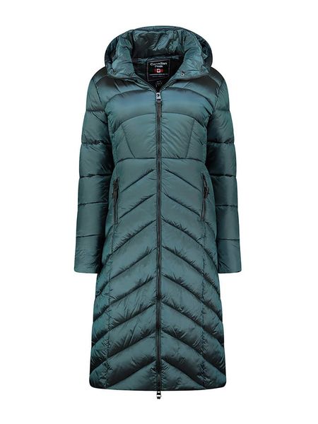Canadian Peak Płaszcz pikowany "Blancheak" w kolorze zielonym rozmiar: XXL. Zielone płaszcze damskie Canadian Peak, xxl, bez wzorów. Za 223.46 zł.