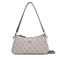 Torebka Guess. Brązowe torebki klasyczne damskie Guess, z aplikacjami, bez dodatków. Za 589.99 zł.