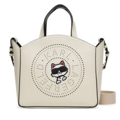 Torebka KARL LAGERFELD. Białe torebki klasyczne damskie Karl Lagerfeld, bez wzorów, bez dodatków. Za 1,099.00 zł.