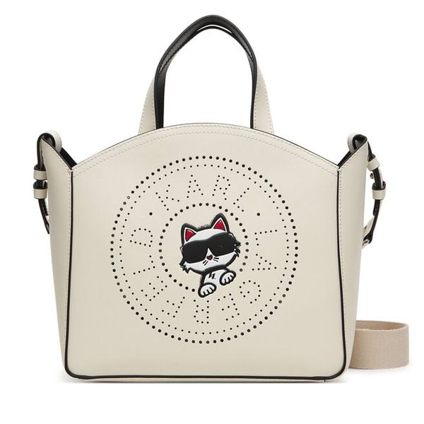 Torebka KARL LAGERFELD. Białe torebki klasyczne damskie Karl Lagerfeld, bez wzorów, bez dodatków. Za 1,099.00 zł.