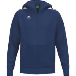 Kurtka z kapturem Erima Cmpt Wings Blue Junior. Czarne kurtki damskie Erima, bez wzorów, z materiału, sportowe, z kapturem. Za 329.99 zł.