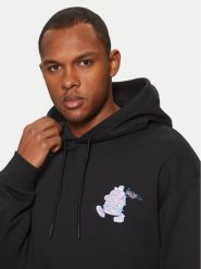 HUGO Bluza Namiko 50532264 Czarny Regular Fit. Czarne bluzy bez kaptura męskie Hugo, m, z bawełny. Za 279.99 zł.