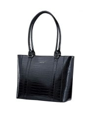 Puccini Shopper bag w kolorze czarnym - 42 x 30 x 16 cm rozmiar: onesize. Czarne shopper bag damskie Puccini, bez wzorów, z materiału, na ramię, bez dodatków. Za 209.33 zł.