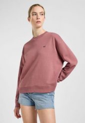 DAMSKA BLUZA LEE RAGLAN CREW SWS HENNA 112363837. Bluzy bez kaptura damskie Lee, xl. Za 199.99 zł.