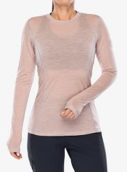 Bluza termoaktywna damska Sensor Merino Air Tee LS. Czerwone bluzy bez kaptura damskie Sensor, s, z materiału. Za 329.99 zł.
