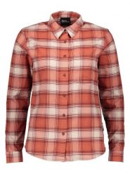 Jack Wolfskin Koszula funkcyjna "Wanderweg" w kolorze pomarańczowym rozmiar: XXL. Pomarańczowe koszule damskie Jack Wolfskin, xxl, bez wzorów, z materiału, sportowe, bez kołnierzyka, bez ramiączek. Za 135.49 zł.