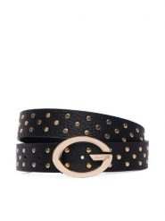Guess Pasek BW9502 P6430 Czarny. Czarne paski damskie Guess, z aplikacjami. Za 284.99 zł.